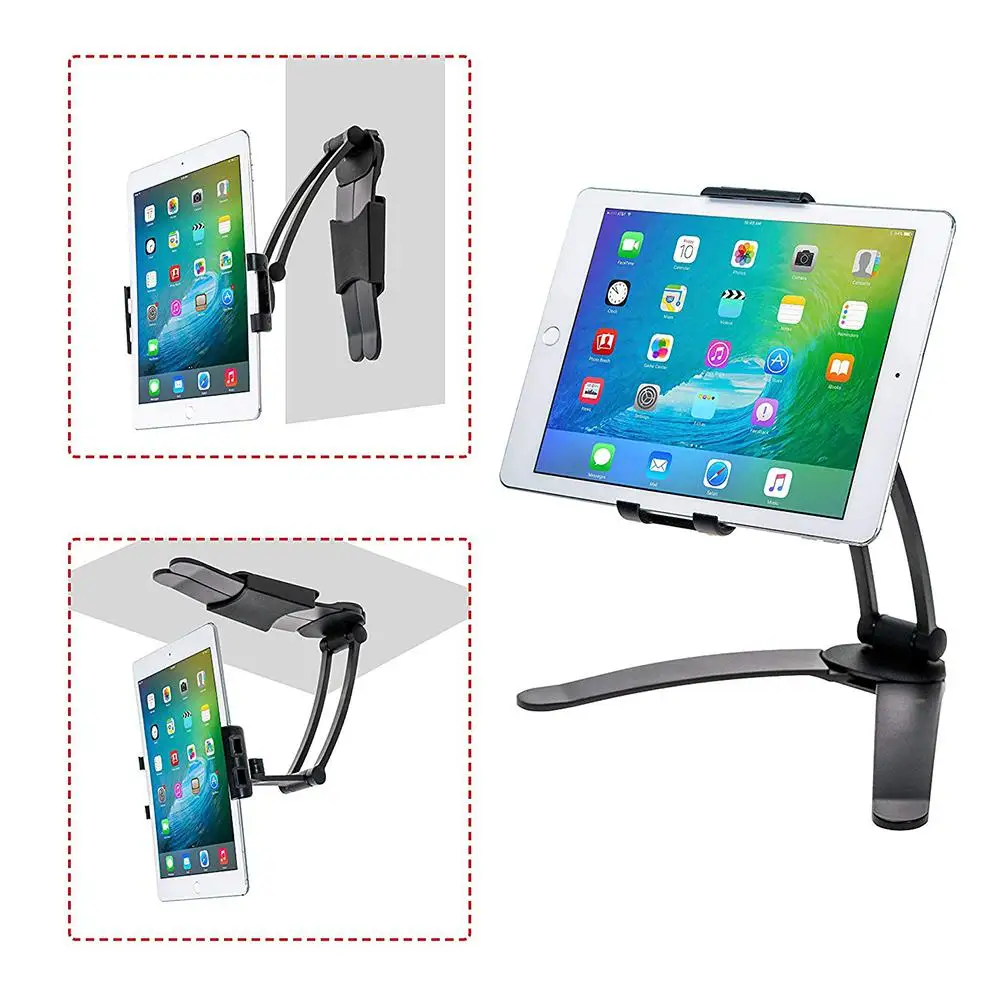 

Kitchen Tablet Stand Adjustable Holder Wall Mount for iPad Pro, Surface Pro, iPad Mini