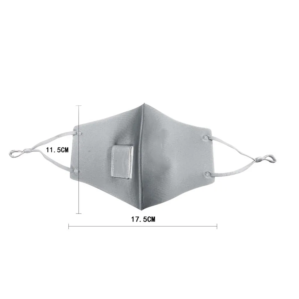 

Reusable Protective Masks For Child Boys Girls Face Mask With Breather Valve Hole for Straw Hole mascarilla masque maska