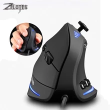 ZELOTES C-18 Vertical Gaming Mouse 10000 DPI Programmable 11 Buttons USB Wired RGB Optical Remote Mouse Gamer Mice For Laptop PC