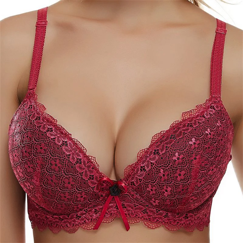 MJARTORIA сексуальное женское белье бюстгальтеры для пуш ап кружевной бюстгалтер с