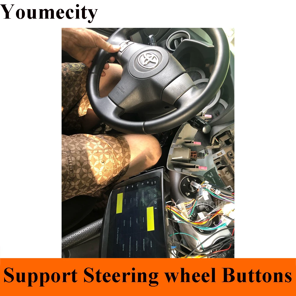 Автомобильный Dvd мультимедийный плеер Youmecity для Toyota RAV4 Rav 4 2007 2008 2009 2010 2011 2din Gps Wifi Rds Android 9,0 Carplay 8 ядер