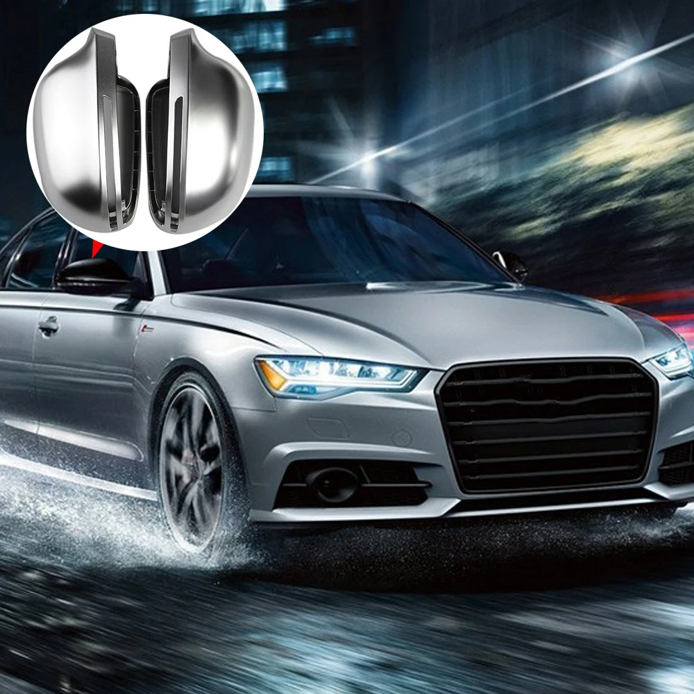 Колпачки для боковых зеркал заднего вида Audi B8 A3 A4 A5 S5 A6 S6 Q3 S4 гальванизированный