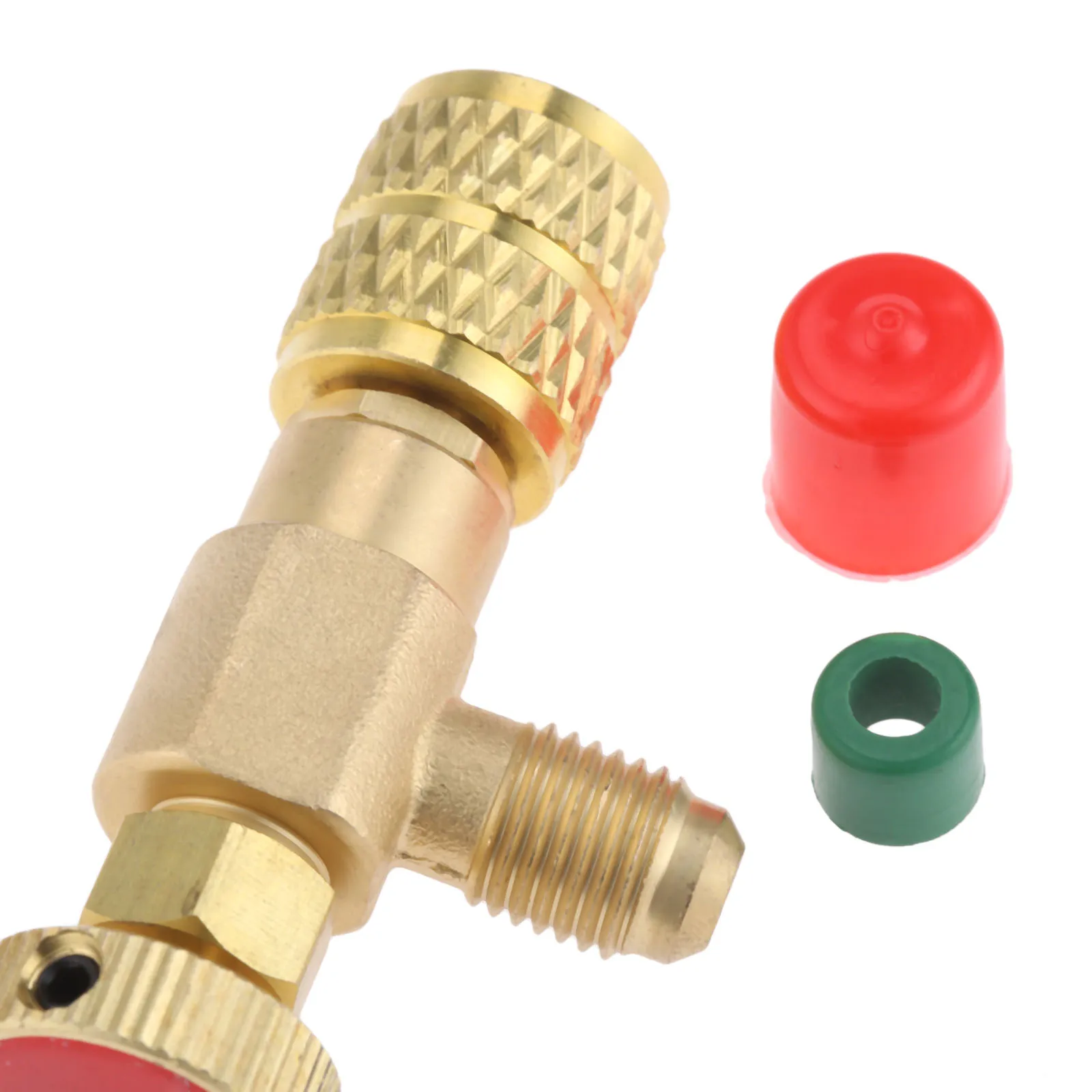 Yetaha Холодильный предохранительный переходник для зарядки R410A латунный 5/16