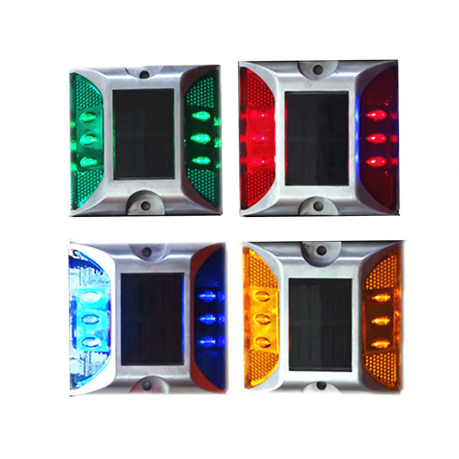 

Outdoor Garden Light Solar Deck Lights LED Dock Light Step Road Stud Light Waterproof Security Warning Driveway Lights
