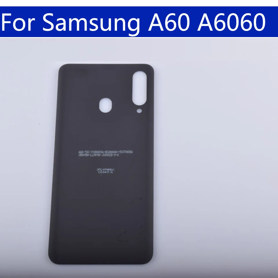 10шт \ Лот для samsung Galaxy A60 A6060 SM-A6060 корпус крышка батареи задняя крышка чехол задняя дверь Корпус Корпуса для A60
