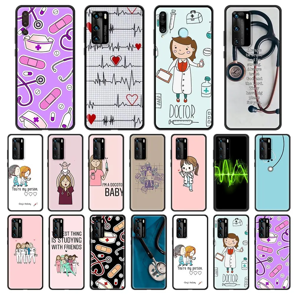 Мягкий чехол для телефона Huawei P30 P40 P20 Pro P10 Lite P Smart 2019 2020 силиконовые чехлы