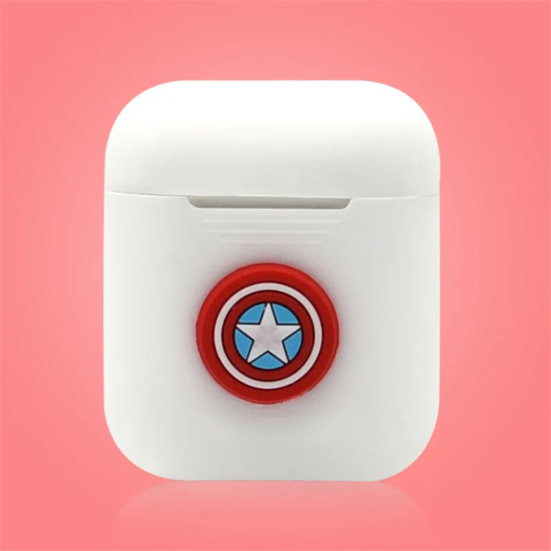 Marvel чехол для гарнитуры для Apple Airpods защитный чехол для airpods противоударный чехол coque capa - Цвет: 09
