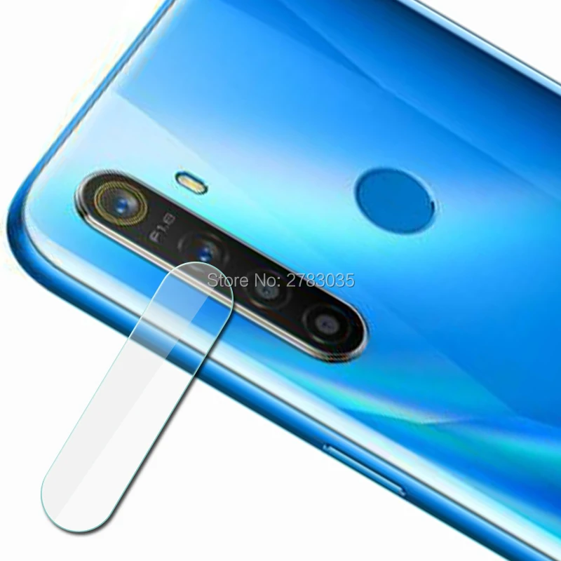 Для OPPO Realme 5/5 Pro/Q прозрачная ультра тонкая задняя крышка для объектива камеры Защитная пленка для задней камеры крышка объектива из закаленного стекла