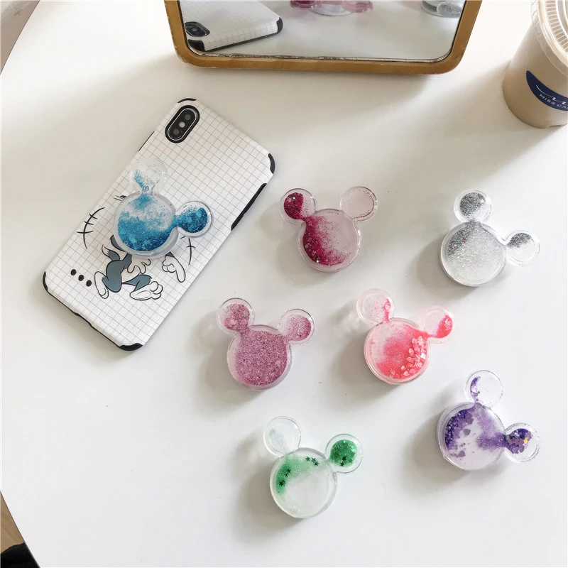 Блестящий Кронштейн для мобильного телефона ленивый дизайн Универсальный