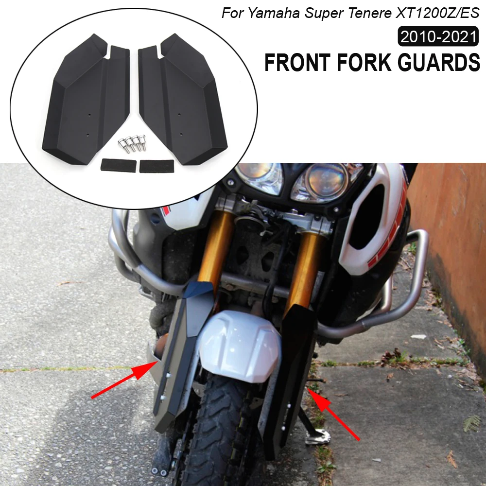 

XTZ 1200 Motorcycle Accessories FOR Yamaha Super Tenere XT1200Z / ES 2010 - 2021 New Black Front Fork Guards protection
