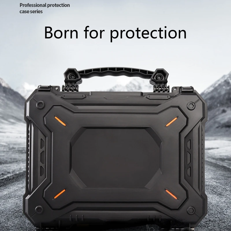 

Airsoft Protective Case Waterproof Hard Shell Safe Storage Box Hunting Accessory