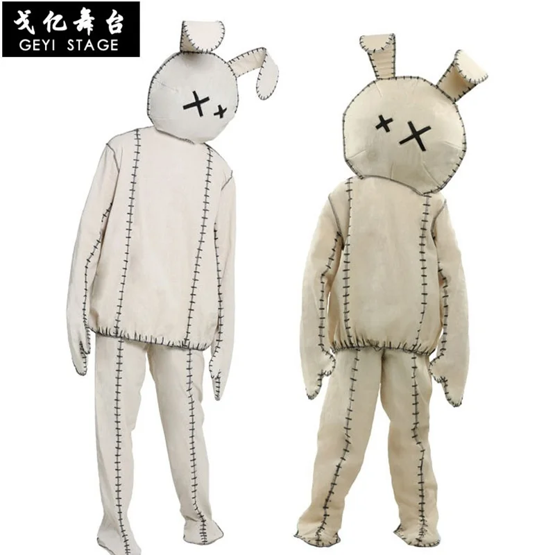

New Movie Cosplay Halloween Costume Cut Doll Bonnie Rabbit Costume Performance Party Clothing High Quality