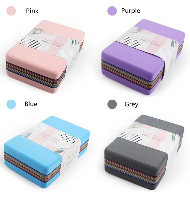 POE блок для йоги кирпичная пена упражнений в тренажерном зале EVA инструмент