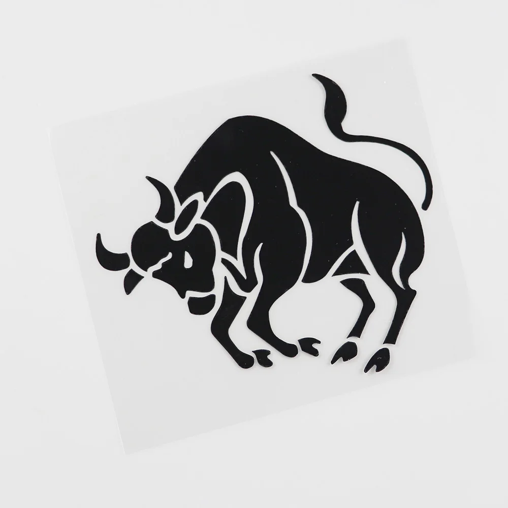 

Bison Car Sticker Car Sticker Rearview Mirror Car Styling Accessories Vinyl Motorcycle Decal PVC 13cmx12cm
