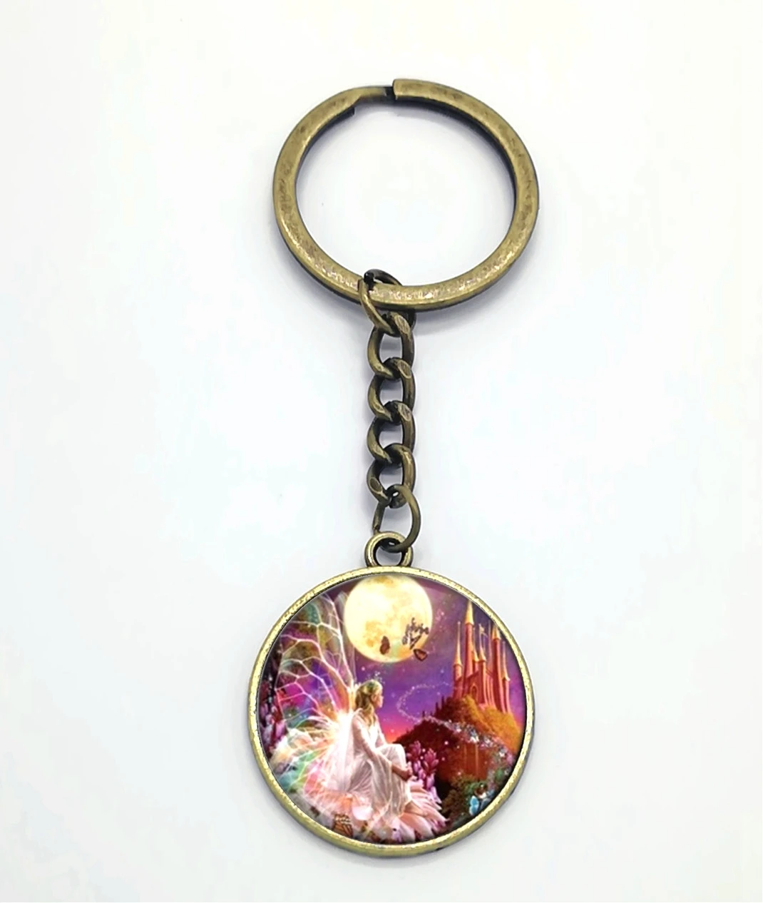 Новинка 2019 модный брелок в стиле ретро крепость эльф Летающий кулон | Украшения и