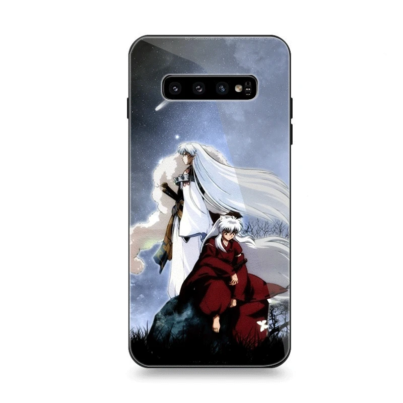 Чехол для телефона Стекло samsung A10 A20 A30 A40 A50 A60 A70 S7 край S8 S9 S10 плюс Аниме комиксов