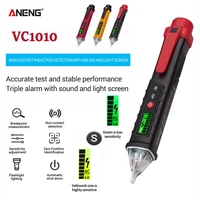 aneng vc1010 digital acdc voltage detectors smart non contact tester pen meter 12 1000v current electric sensor test pencil