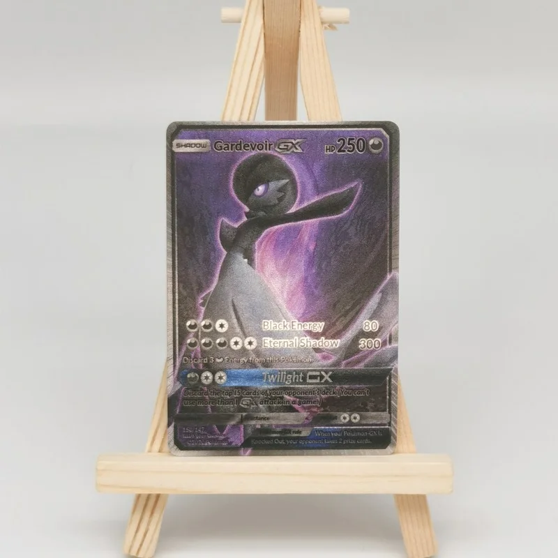 

Pokemon Cards Toys 9 Dark Cards GX Flash Card Mew Mewtwo Ho-Oh Espeon Dragonite Collection Hobby Anime Card