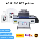 Принтер DTF A3 для Epson R1390 DTF, машина для печати на футболках DTF, термотрансферный принтер для ПЭТ-пленки, машина для печати на текстильной ткани