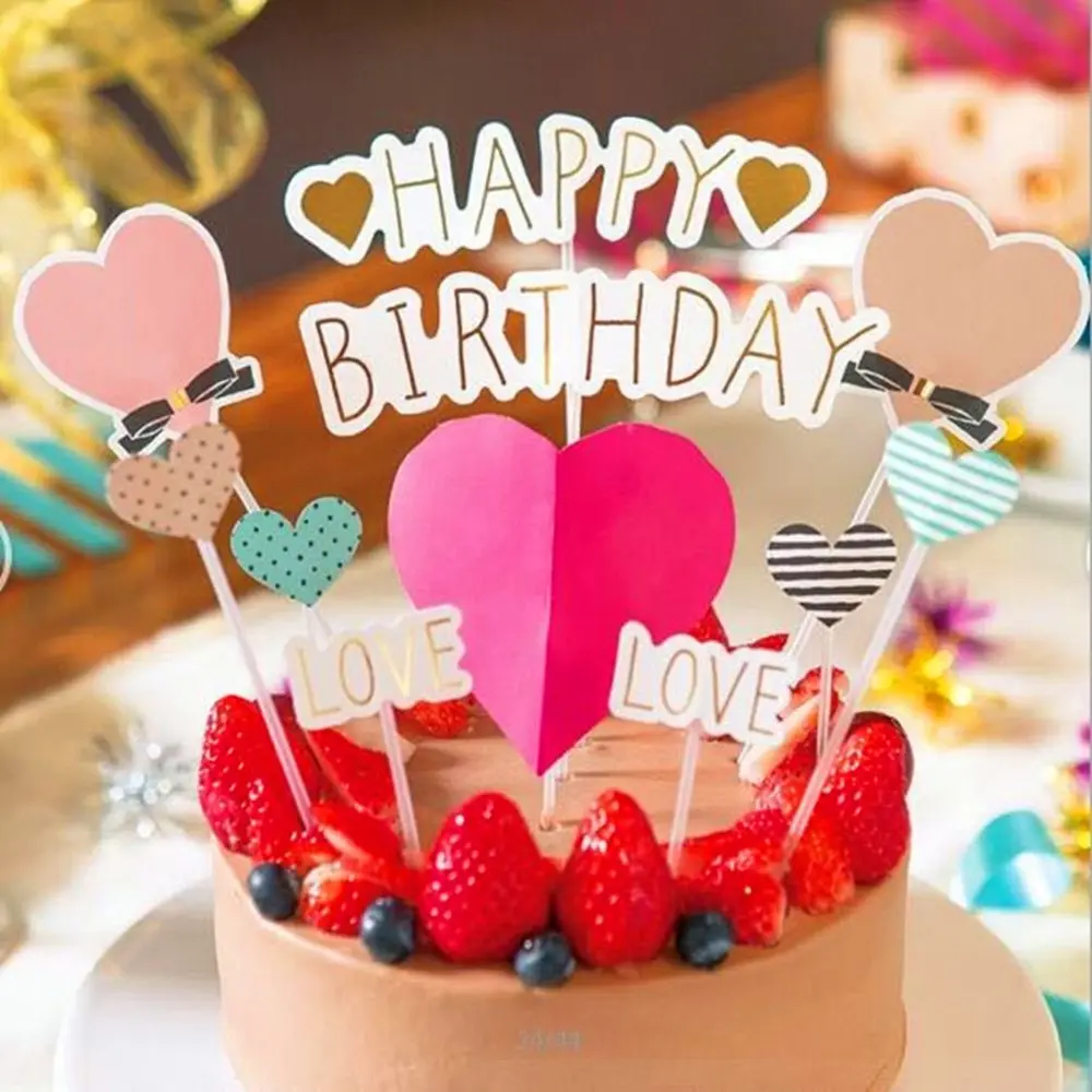 DIY торт украшения Торт Топ шляпа Дети украшение для торта ко дню рождения