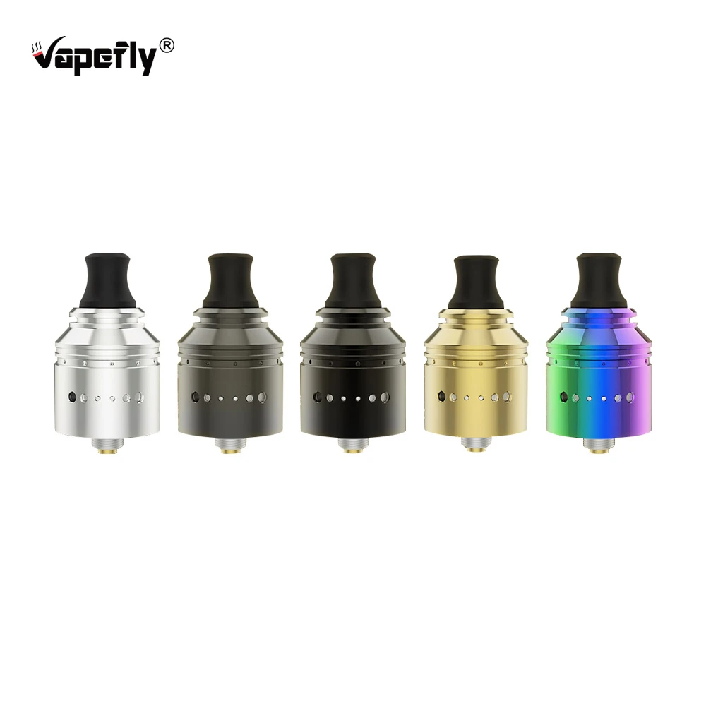 Оригинальный Vapefly Holic MTL RDA бак с одной катушкой 22 2 мм испаритель регулируемым