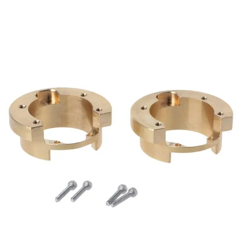 2 шт портальный латунный противовес баланса для 1:10 RC Гусеничный Traxxas TRX4 TRX6 2 шт портальный латунный противовес баланса для 1:10 RC Гусеничный Traxxas TRX4 TRX6