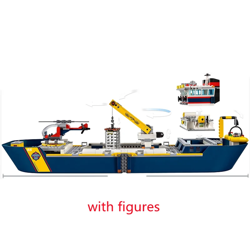 793 Uds 11617 juguete de bloques de construcci&oacute;n Series de la ciudad 60266 montado bloques de construcci&oacute;n juguete de los ni&ntilde;os regalos-2