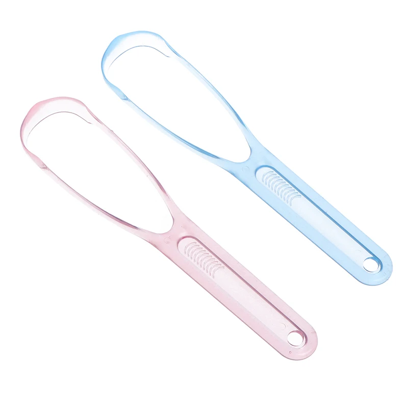 

1 Pcs Tongue Scraper Cleaner Resin Cleaning Scraper For Men/Women Tongue Toothbrush Oral Clean Tool
