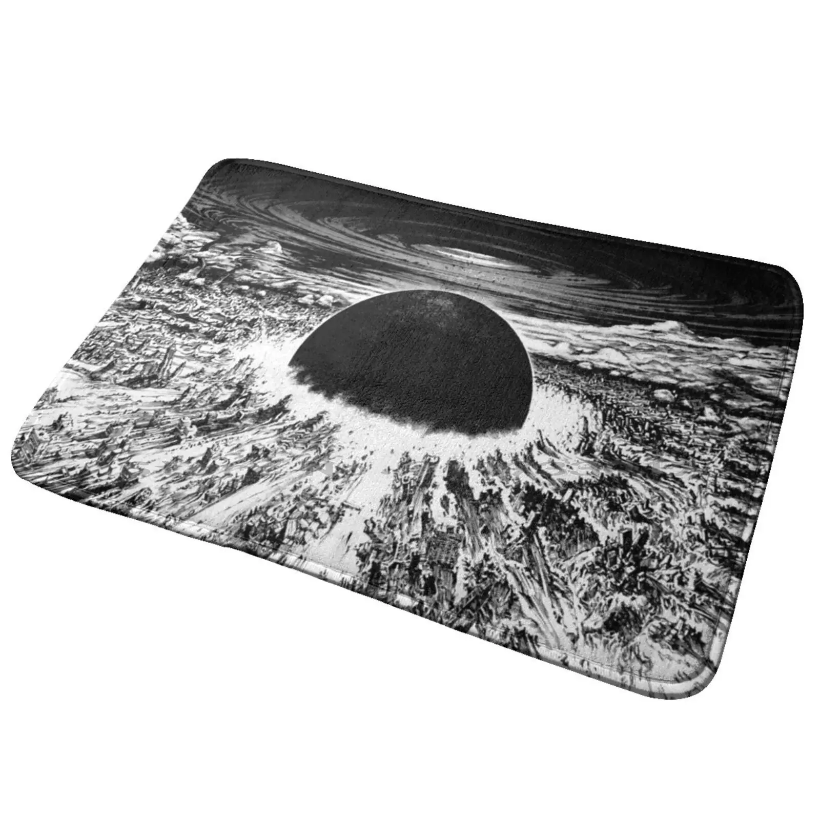 Взрывобезопасный коврик для входной двери Akira ванной аниме Городской Ночной