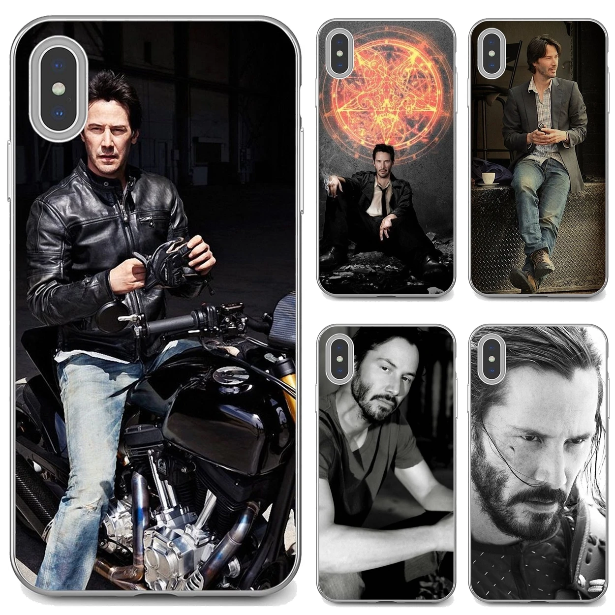 Силиконовый чехол Keanu-reорис-Джон-Константин-отлично подходит для Apple iPhone 10 11 12 Pro