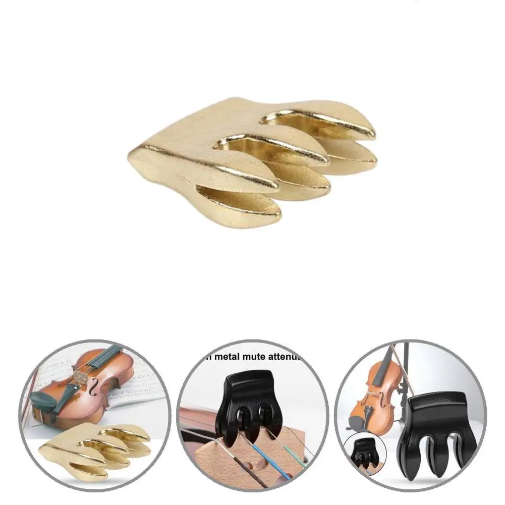 

Скрипка Инструмент отключения звука в форме когтя, высокое качество, высокая яркость, бесшумная скрипка, тренировочные струнные детали