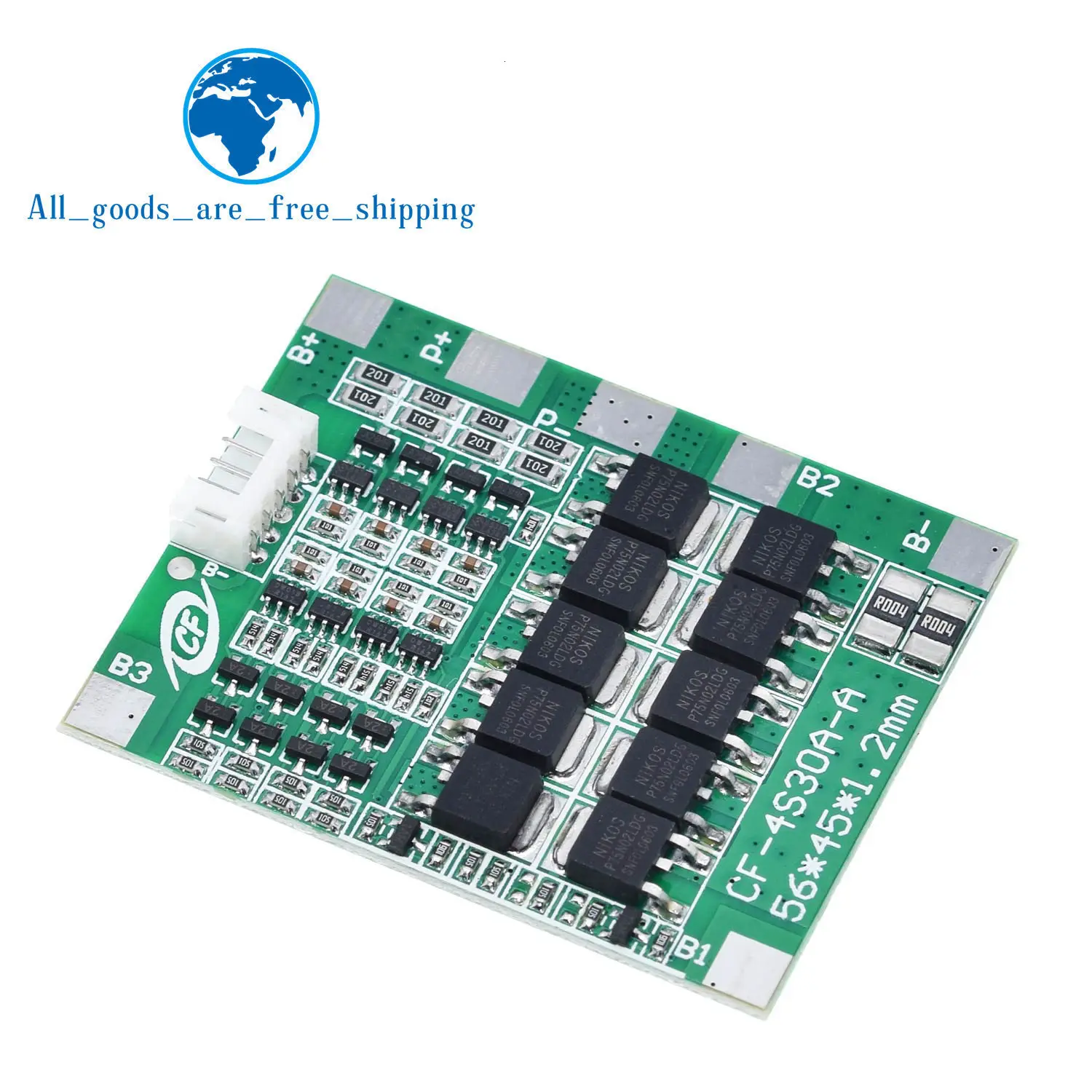 Новое поступление 4S 30A 14,8 V литий-ионный аккумулятор 18650 BMS пакеты Щит защиты печатной платы баланс Интегральные схемы