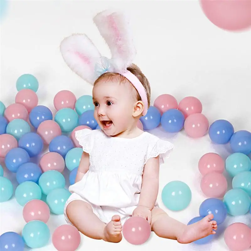 

200pcs Funny Balls Thickened Kids Play Balls Colorful Kids Ocean Balls