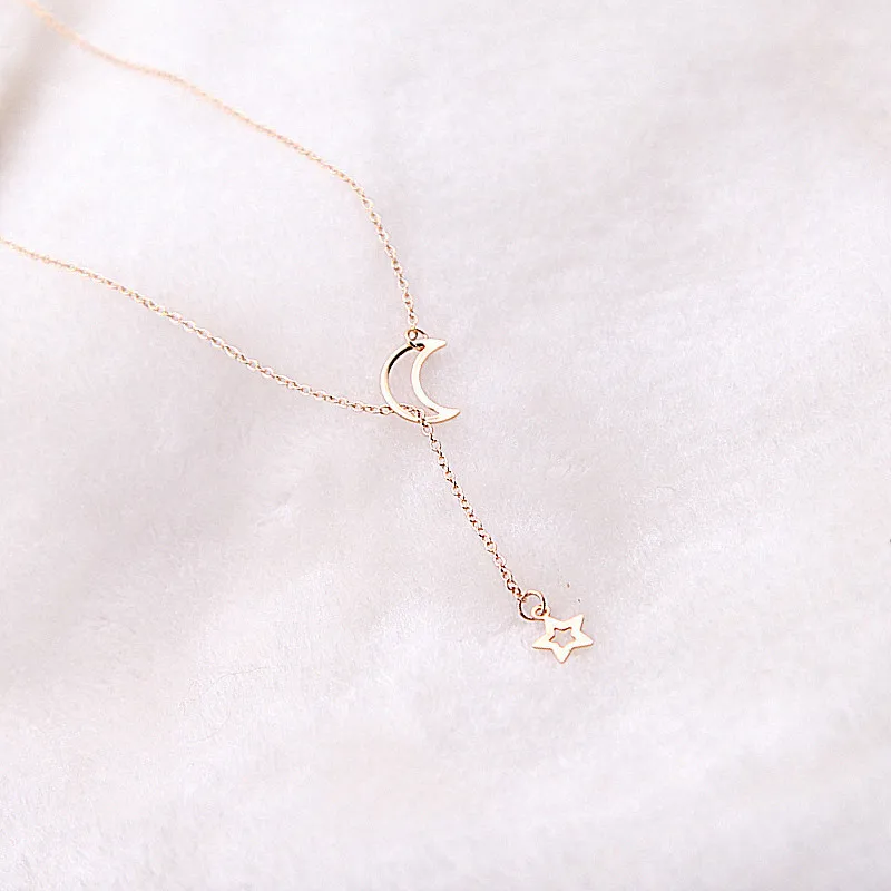 2021 Tin Women Star Direct Selling Collares Choker Kolye Moana Fashion Contracted The Necklace Chain Sale Wholesale | Украшения и