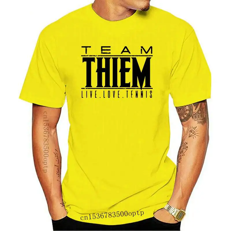 

New Team Dominic Thiem Live Love Tennis Autrian Tennis Star Fan T Shirt