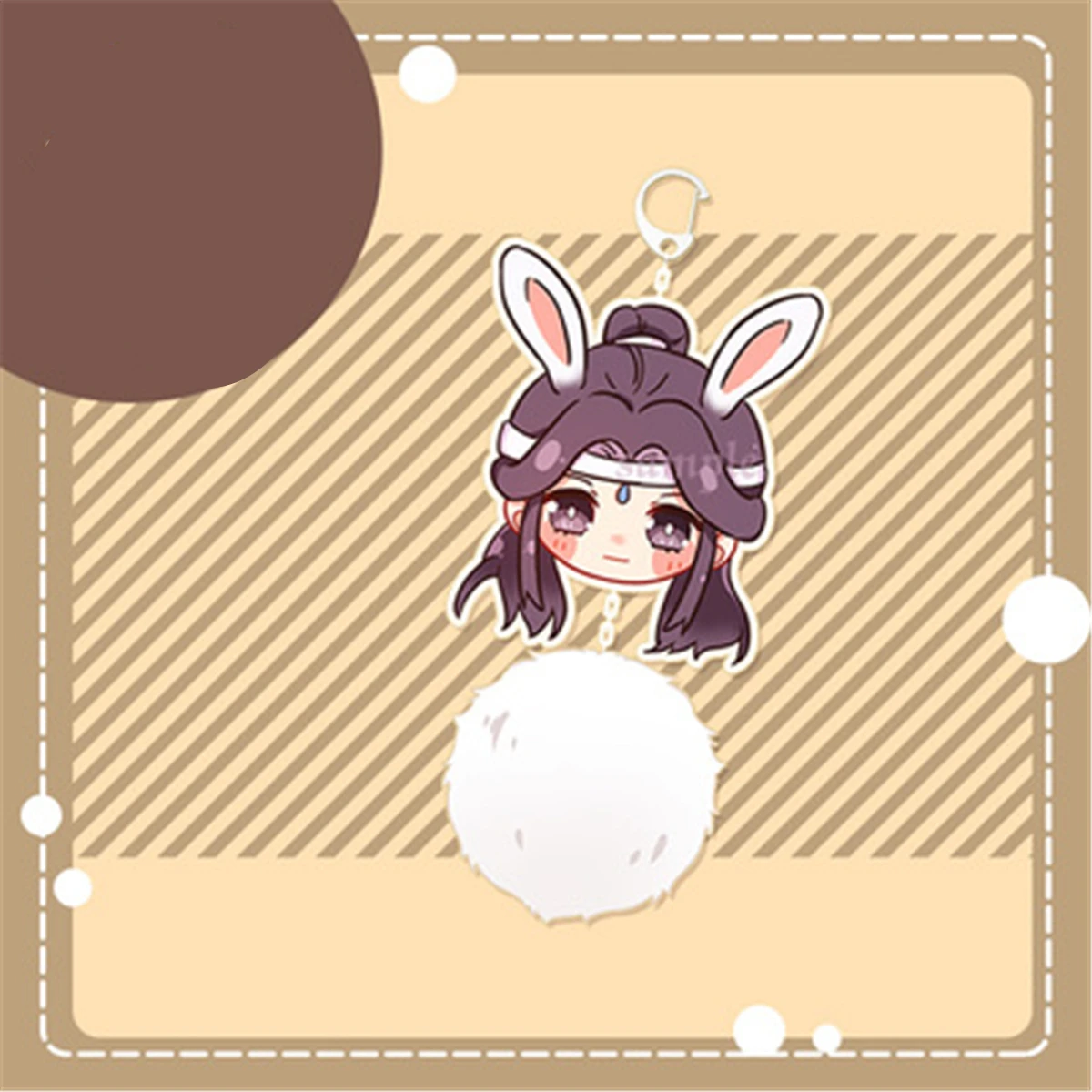 Wei Wuxian Lan Wangji плюшевый акриловый брелок для косплея Mo Dao Zu Shi кулон реквизит