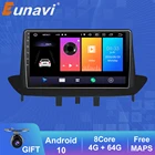 Автомагнитола Eunavi 2 Din Android для Renault Megane 3 Fluence мультимедийный видеоплеер стерео аудио 9 ''HD экран GPS Навигация bt