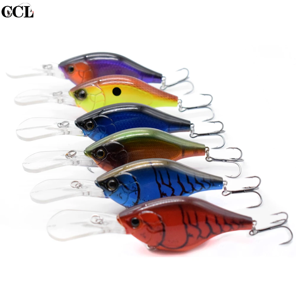 CCLTBA 110 мм 22 5 г Crankbait глубокая и длинная жесткая рукоятка для губ наживка с двумя