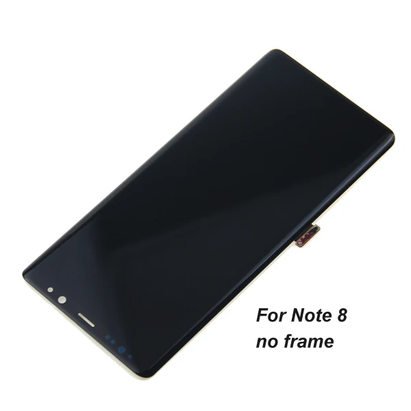 no frame 6," Super AMOLED для samsung Galaxy Note 8 N950F ЖК-дисплей сенсорный экран дигитайзер ЖК-дисплей для Galaxy Note8 lcd - Цвет: no frame