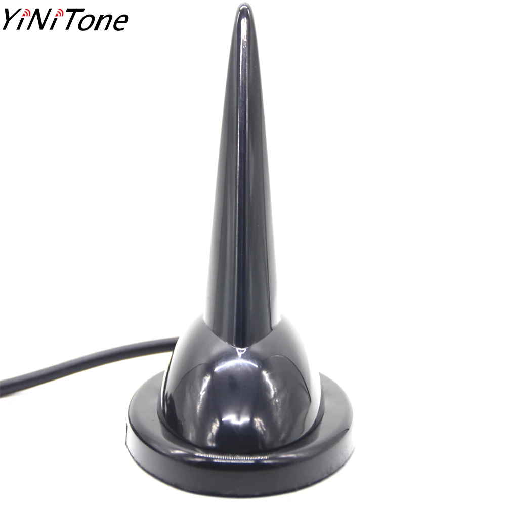 YiNiTone PL-259 Shark Fin Design VHF UHF 144/430Mhz Dual Band Antenna for QYT KT-7900D KT-8900 BAOJIE BJ-328 BJ-318 TYT BAOFENG