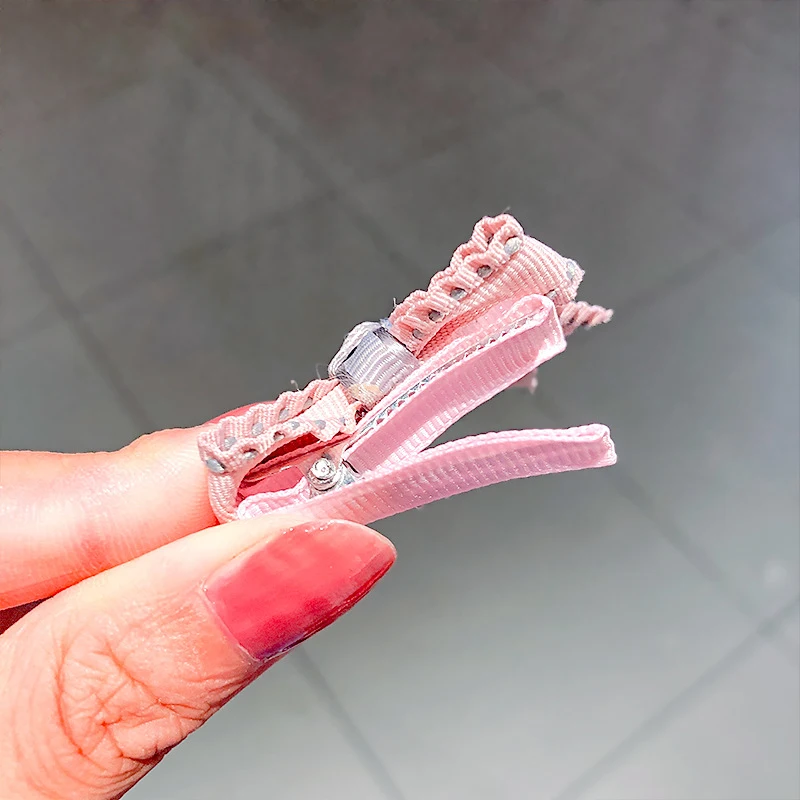 Hair Accessories Clips For Girls Kids Princess Headwear Birthday Holiday Gift Cute Animal Flower Pink Clip | Детская одежда и