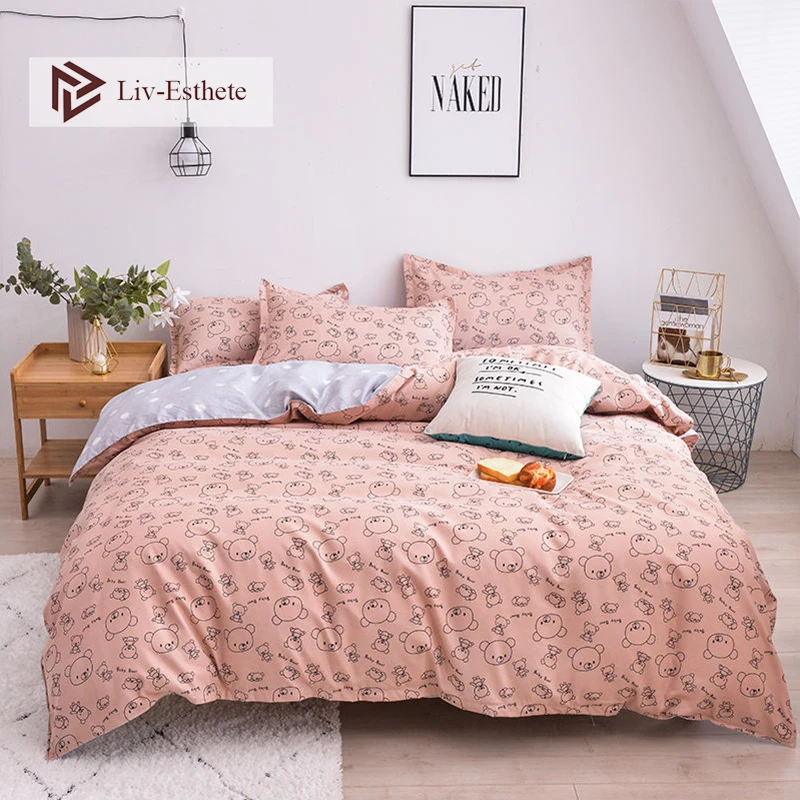 Liv Esthete красивый медвежонок из мультфильма постельных принадлежностей одеяло