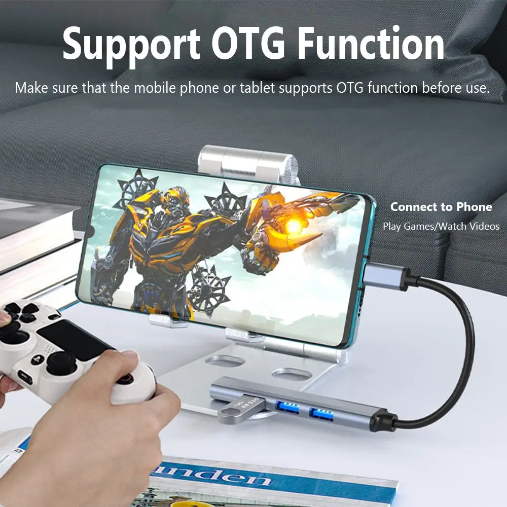Разветвитель-расширитель USB Type-C на 30 4 порта | Компьютеры и офис