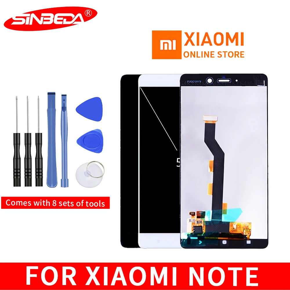5," ЖК-дисплей для Xiaomi Mi Note ЖК-дисплей сенсорный экран с рамкой Замена для Xiaomi Mi Note Pro ЖК-дисплей