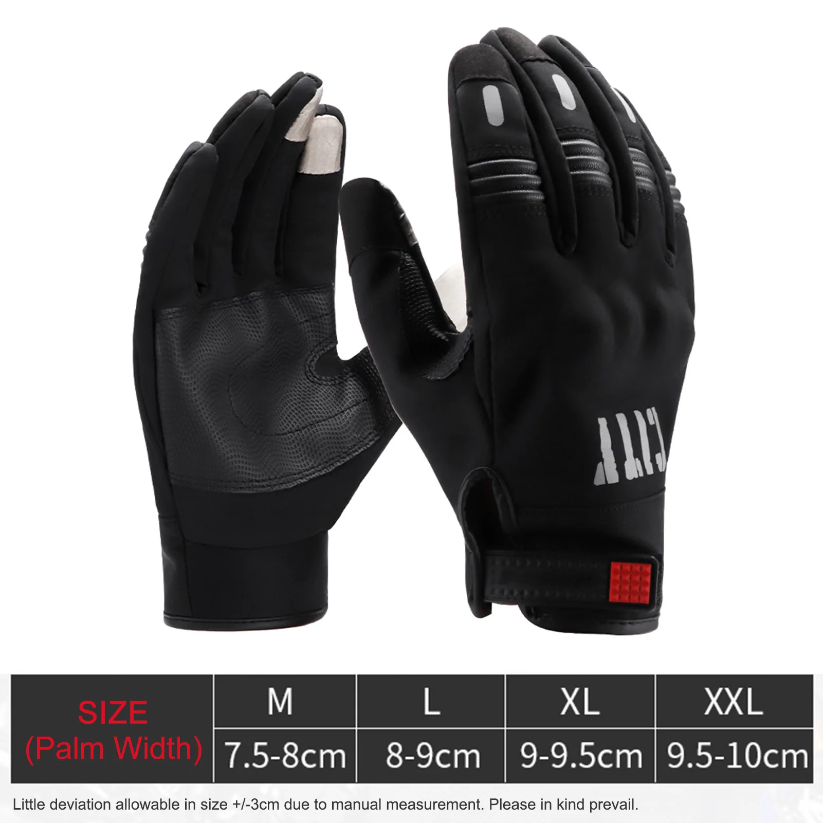 

Winter Gloves Thickened Touchscreen Fingertips Anti-slip Wear-resistant Warm Outdoor Sports Gloves Driving Riding Hiking