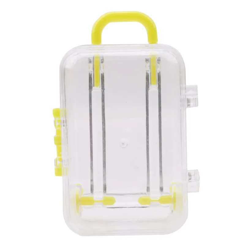 Свадебная вечеринка украшение коробка для хранения пластиковый мини Дорожный