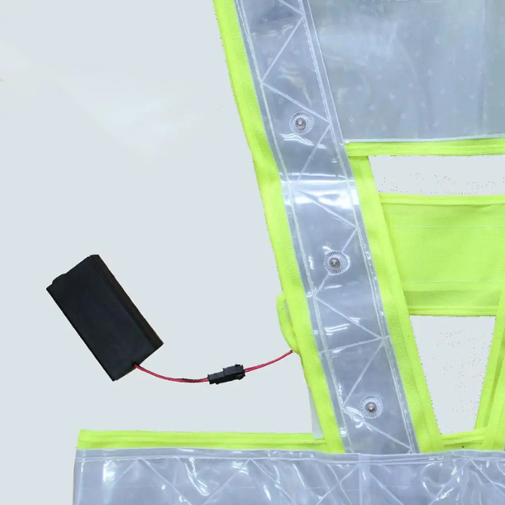 LED Light Up Safety Reflective Stripes Vest Traffic Night Warning Clothing led safety vest with Red | Освещение