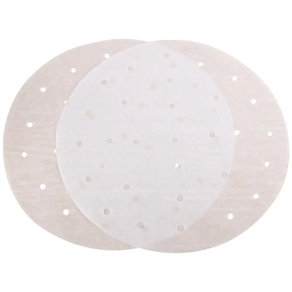 

100 Sheets of Round Baking Paper Steamed Paper Oven Barbecue Steamed Bun Paper