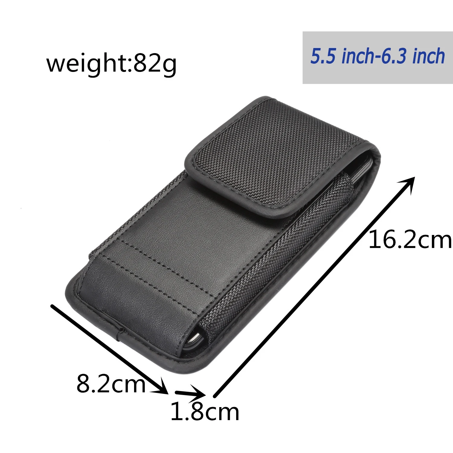 5.5-6.3 inch Универсальная спортивная сумка-кошелек для телефона, портативный карманный держатель для карт, поясная сумка на липучке для huawei, для iphone, для samsung - Цвет: 5.5-6.3 inch