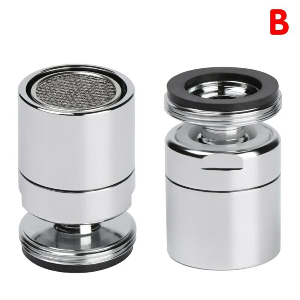 

Faucet Nozzle 360 Degree Aerator Rotating Faucet Water Saving Brass Sprayer Sink